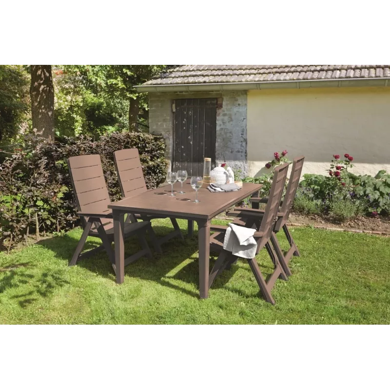 Keter Futura tavolo da giardino marrone 29197868599
