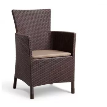 KETER Sedia da giardino Iowa marrone