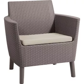 KETER Set 2 sedie da giardino Salemo Duo beige