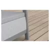 KETER Set da giardino Scandi Linea 2 posti grigio chiaro/grigio acciaio scuro