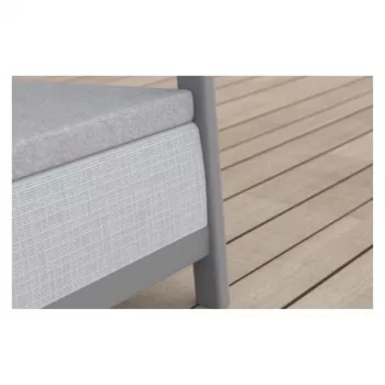 KETER Set da giardino Scandi Linea set da balcone grigio chiaro/grigio acciaio scuro