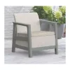 KETER Set da giardino Scandi Linea set da balcone grigio ghiaia/verde salvia pietra