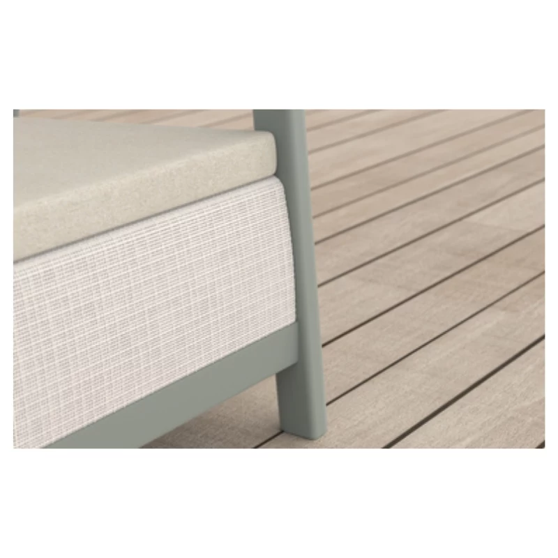 KETER Set da giardino Scandi Linea set da balcone grigio ghiaia/verde salvia pietra
