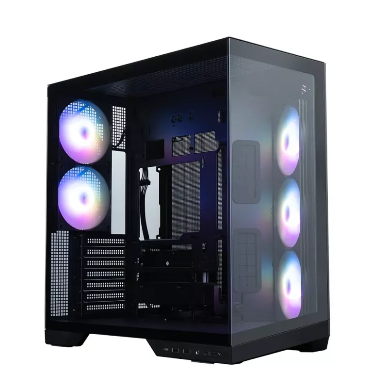 Zalman D50, case PC mid tower ATX, 3 ventole 120mm, nero