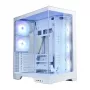 Zalman D50 case PC ATX Mid Tower, 3x 120mm ventole, bianco