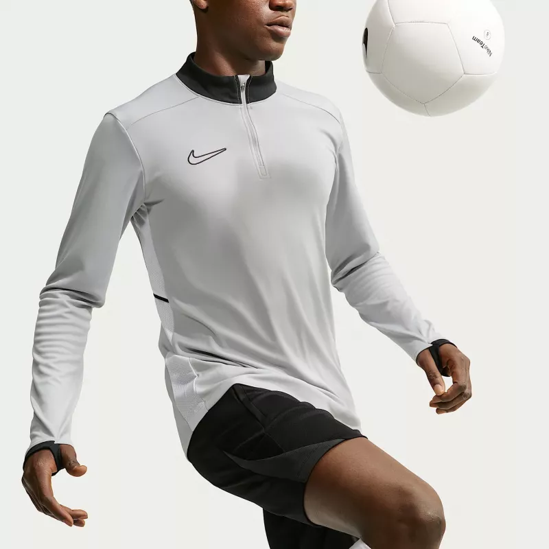 Nike Dri-Fit Academy 25 Drill Top felpa uomo grigio FZ9767 012 M