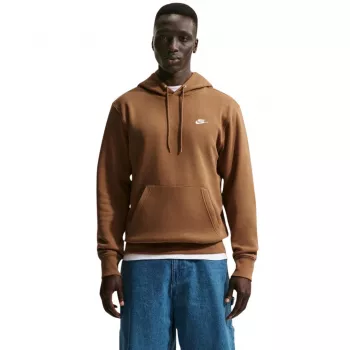 Felpa uomo Nike Club BB marrone FN3859 270 2XL