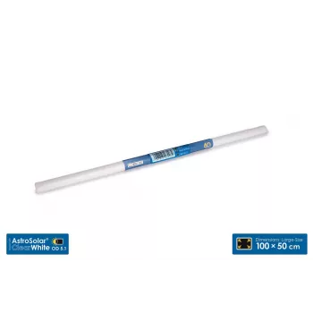 AstroSolar® ClearWhite Safety OD 5.1 pellicola filtrante solare, 100x50 cm
