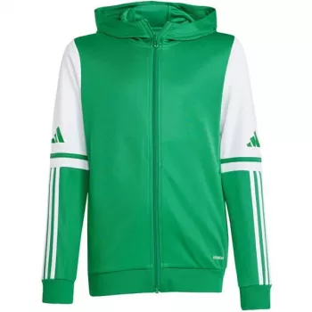 adidas Squadra 25 Hoody felpa bambino verde e bianco JP3163 140 cm