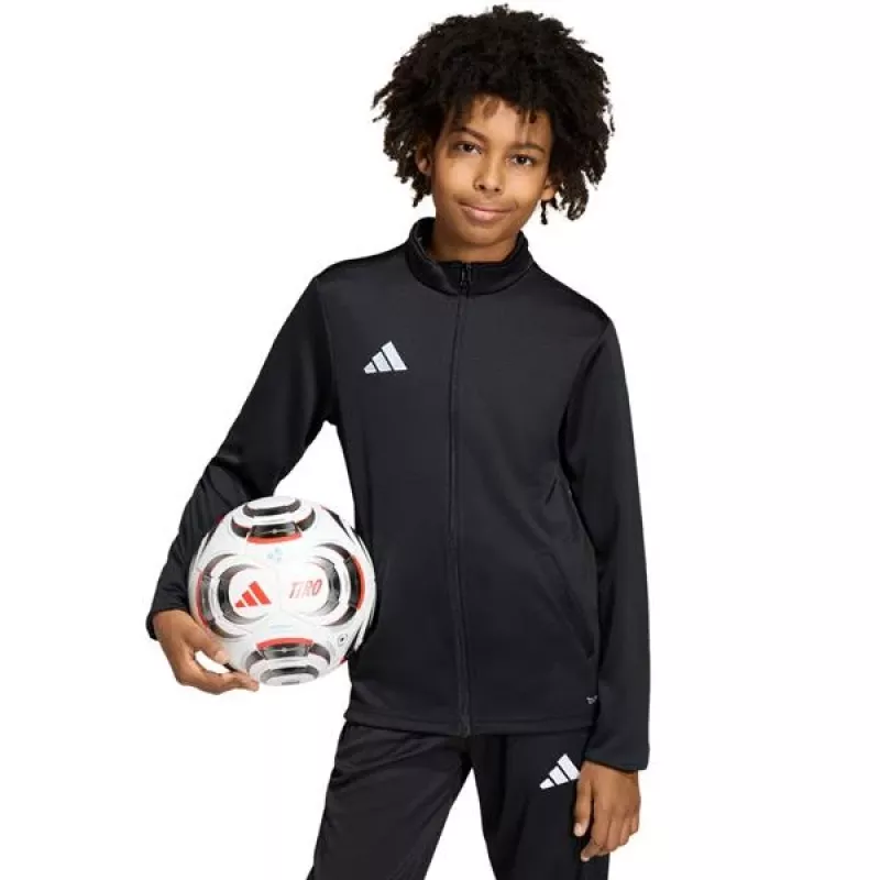 Felpa da allenamento adidas Entrada 26 bambino nero JZ6608 140cm