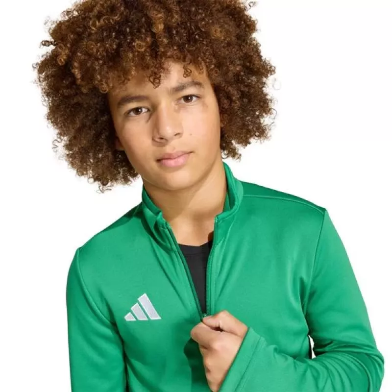 Felpa adidas Entrada 26 Track bambino verde JZ6613 164cm