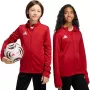 Giacca da allenamento adidas Entrada 26 bambino rosso JZ6612 140cm