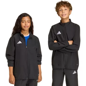 Felpa da presentazione adidas Entrada 26 bambino nero JZ6614 152cm