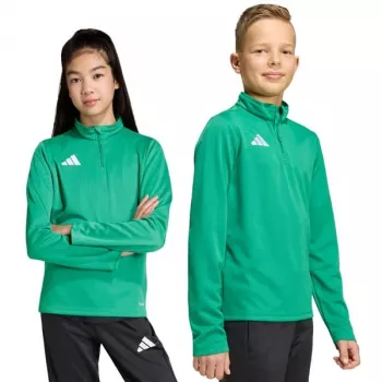 Felpa adidas Entrada 26 Trainingsshirt bambino verde JZ6632 116cm