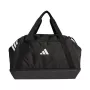 Borsa adidas Tiro Duffle Medium con scomparto inferiore nero JY7943