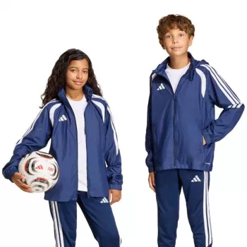 Giacca antivento adidas Tiro 26 League bambino blu navy JY9725 164cm