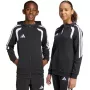 Felpa con cappuccio full zip adidas Tiro 26 League bambino nero KF3324 164cm