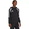 Felpa con cappuccio full zip adidas Tiro 26 League bambino nero KF3324 164cm