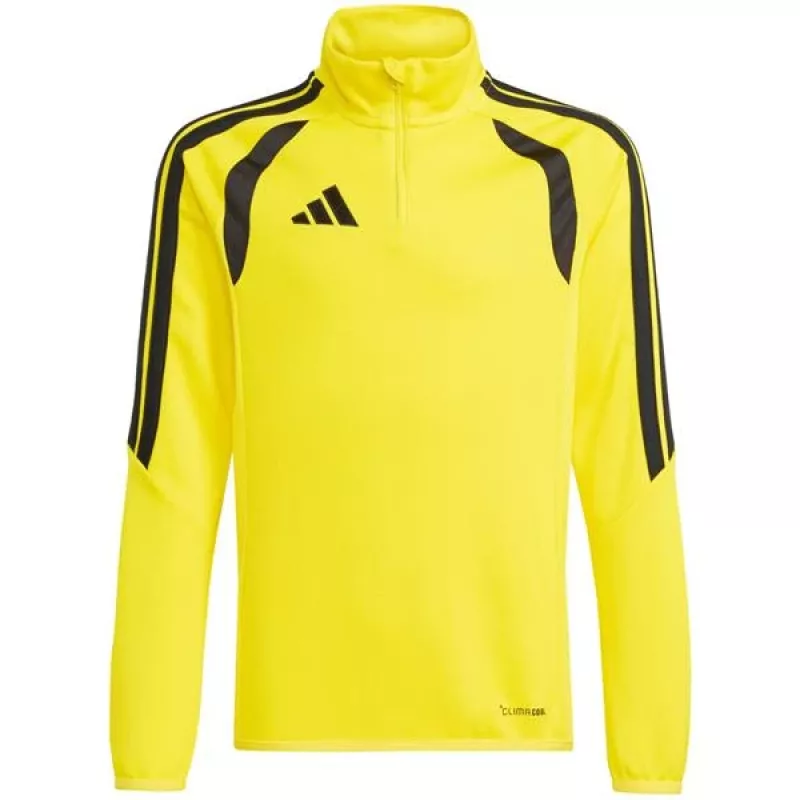 Felpa adidas Tiro 26 League Training Top bambino giallo-nero JY7158 152cm