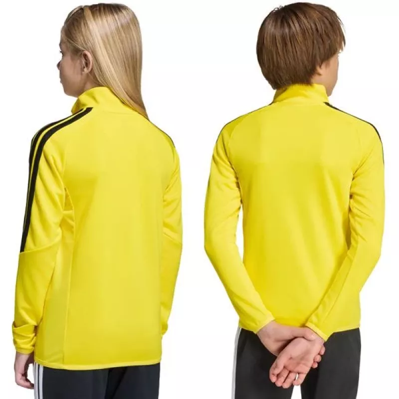 Felpa adidas Tiro 26 League Training Top bambino giallo-nero JY7158 152cm