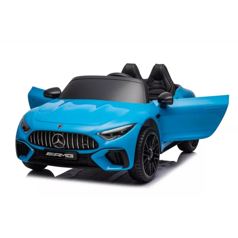 Auto a batteria ricaricabile Mercedes AMG SL63 verniciata blu