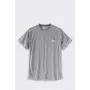 T-shirt Carhartt Force Mid Pocket grigio melange
