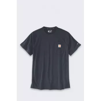 T-shirt Carhartt Force Midweight con tasca blu navy