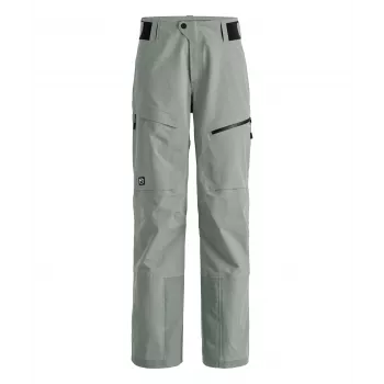 Pantaloni da sci donna Ortovox Ravine Free 3L - green sage taglia: l