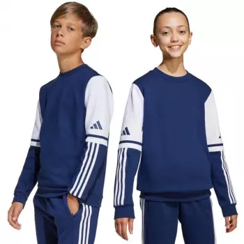 Felpa bambino adidas Squadra 25 Sweat Crew blu navy JD4814 164cm