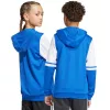 Felpa bambino adidas Squadra 25 Hoody blu e bianco JD4802 140cm