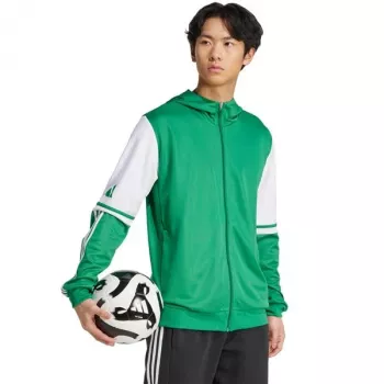 Felpa uomo adidas Squadra 25 Hoody verde e bianco JP3164 L