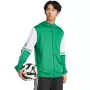 Felpa uomo adidas Squadra 25 Hoody verde e bianco JP3164 L
