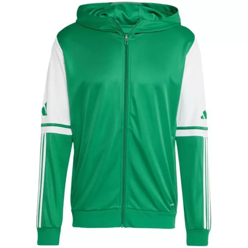 Felpa uomo adidas Squadra 25 Hoody verde e bianco JP3164 L