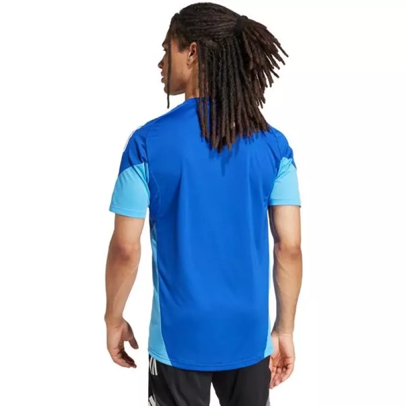 T-shirt da allenamento uomo adidas Tiro 25 Competition blu JI6573 XL