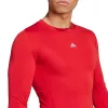 Maglia a maniche lunghe uomo adidas Techfit rosso JP2926 L
