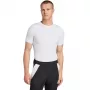 T-shirt a maniche corte uomo adidas Techfit bianco JP4675 M