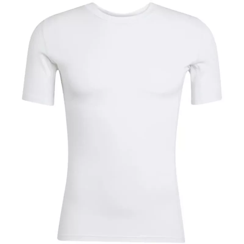 T-shirt a maniche corte uomo adidas Techfit bianco JP4675 M