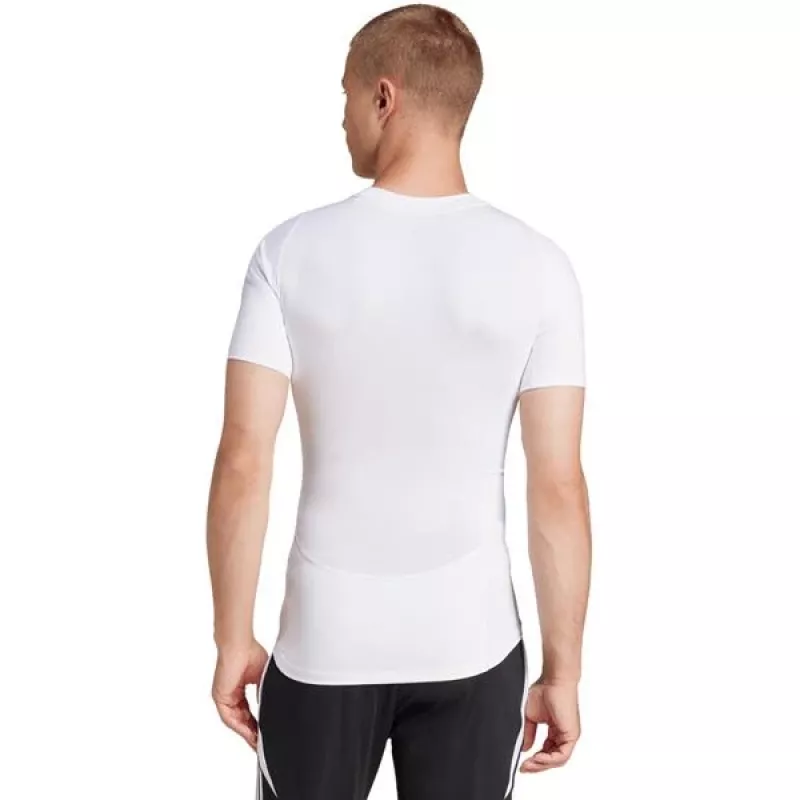T-shirt a maniche corte uomo adidas Techfit bianco JP4675 M