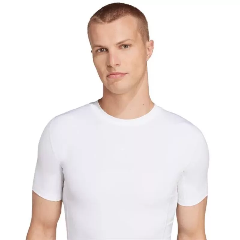 T-shirt a maniche corte uomo adidas Techfit bianco JP4675 M