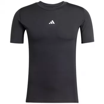 T-shirt a maniche corte uomo adidas Techfit nero JP4674 S