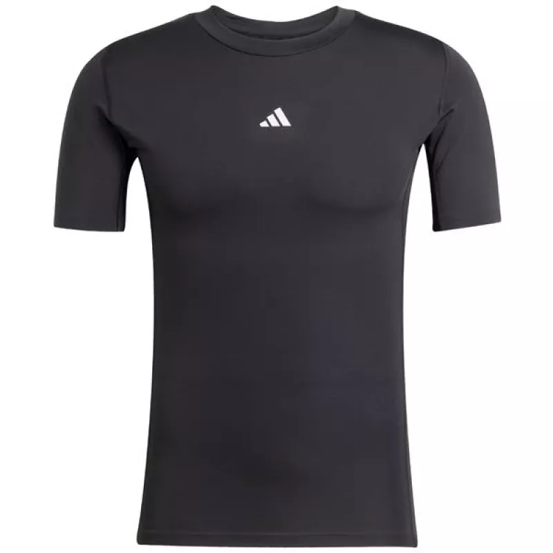 T-shirt a maniche corte uomo adidas Techfit nero JP4674 S