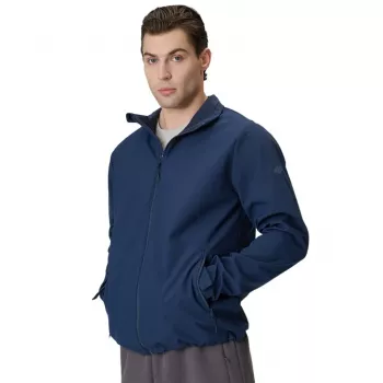 Giacca softshell uomo 4F M548 blu navy 4FWSS26TSOFM548 31S L