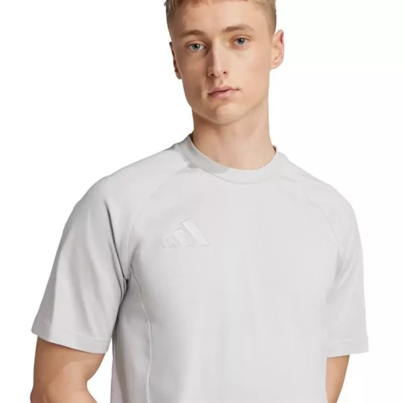 T-shirt uomo adidas Tiro 25 Tee Travel grigio JY5947 L
