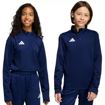 adidas Entrada 26 maglia allenamento bambino felpa navy JZ6638 164cm