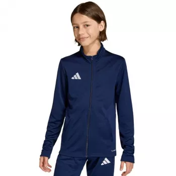 Giacca allenamento adidas Entrada 26 bambino blu navy JZ6611 140cm