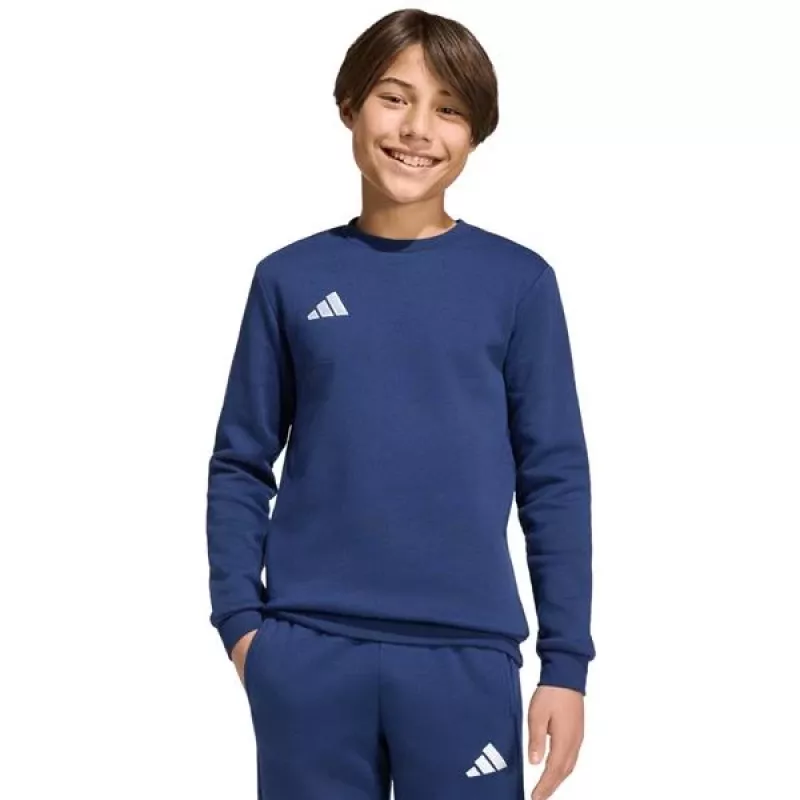 adidas Entrada 26 Sweat Top felpa bambino blu navy JZ6552 128cm