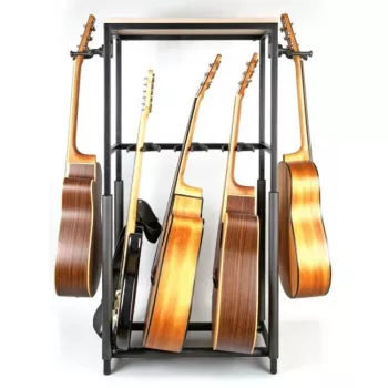 DNA GBOX supporto per chitarra per 5 chitarre stazionario