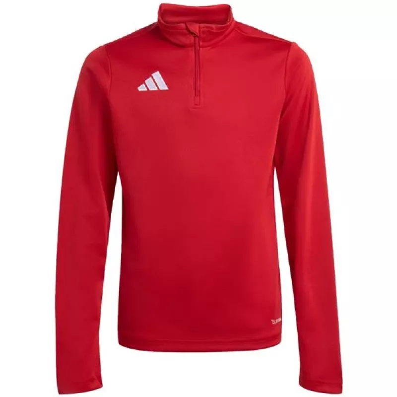 Giacca da allenamento bambino adidas Entrada 26 Training Top rosso JZ6636 128cm