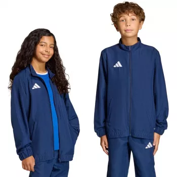 adidas Entrada 26 Presentation felpa bambino blu navy JZ6615 164cm