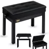 V-TONE PB2 BK panchina per pianoforte per tastiera, nero, similpelle